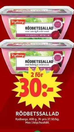 ICA Maxi Rydbergs Rödbetssallad erbjuda