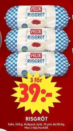 ICA Maxi FELIX Risgröt erbjuda