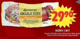 ICA Maxi Lönneberga Onsala Korvi bit erbjuda