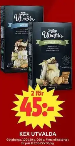 ICA Maxi Göteborgs Kex utvalda erbjuda