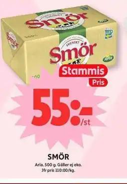 ICA Maxi Arla Smör erbjuda