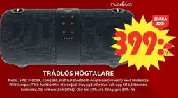 ICA Maxi Nedis Trådlös högtalare erbjuda