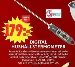 ICA Maxi Digital hushållstermometer erbjuda