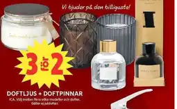ICA Maxi Doftljus + doftpinnar erbjuda