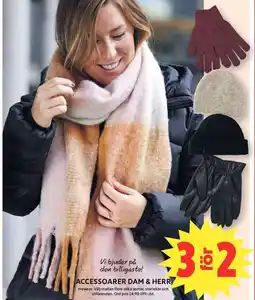 ICA Maxi Accessoarer dam & herr erbjuda