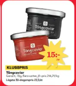 Hemköp Tangcaviar erbjuda