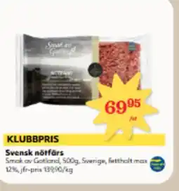 Hemköp Svensk nötfärs erbjuda
