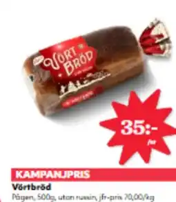 Hemköp Vörtbröd erbjuda