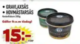 Din Mat Gravlaxsås• hovmastarsås erbjuda