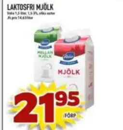 Din Mat LAKTOSFRI MJÖLK erbjuda