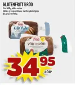 Din Mat Glutenfritt bröd erbjuda