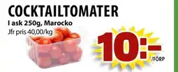 Matvärlden Tensta Cocktailtomater erbjuda