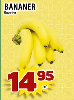 Matvärlden Tensta Bananer equador erbjuda