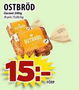 Matvärlden Tensta OSTBRÖD Garant erbjuda