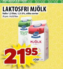 Matvärlden Tensta Laktosfri mjölk erbjuda