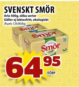 Matvärlden Tensta Svenskt smör erbjuda