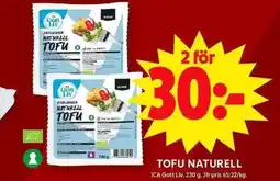 ICA Maxi ICA Tofu naturell erbjuda