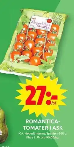 ICA Maxi ICA Romantica- tomater i ask erbjuda