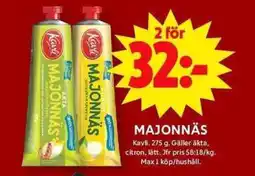 ICA Maxi KAVLI Majonnäs erbjuda