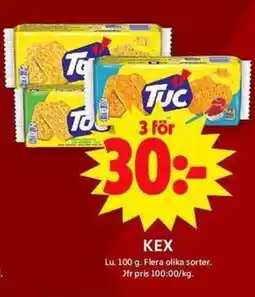 ICA Maxi LU Kex erbjuda