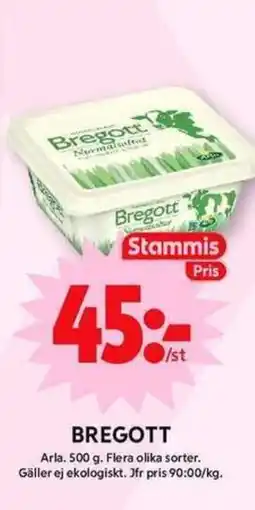 ICA Maxi ARLA Bregott erbjuda