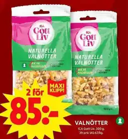 ICA Maxi ICA Valnötter erbjuda