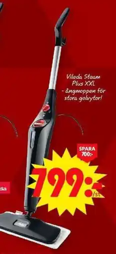 ICA Maxi VILEDA Steam plus xxl erbjuda