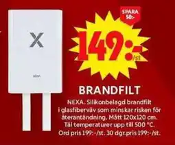 ICA Maxi NEXA Brandfilt erbjuda