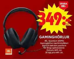 ICA Maxi JBL Gaminghörlur erbjuda