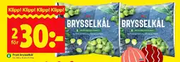 ICA Kvantum ICA Fryst brysselkål erbjuda
