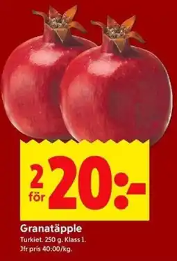 ICA Kvantum Granatäpple erbjuda