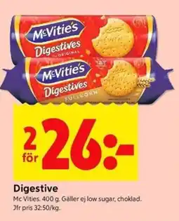 ICA Kvantum MC VITIES Digestive erbjuda