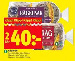 ICA Kvantum FAZER Rågbröd erbjuda