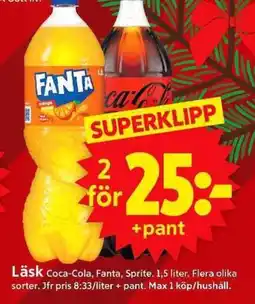 ICA Supermarket Läsk erbjuda