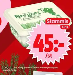 ICA Supermarket ARLA Bregott erbjuda