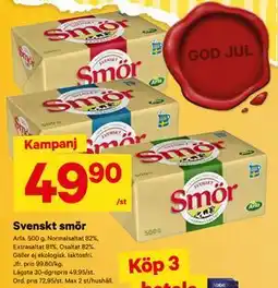 City Gross Svenskt smör erbjuda