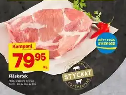 City Gross Fläskstek erbjuda