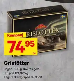 City Gross Grisfötter erbjuda