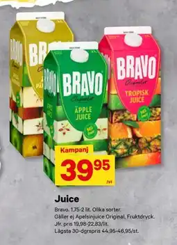 City Gross Juice erbjuda