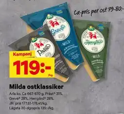 City Gross Milda ostklassiker erbjuda