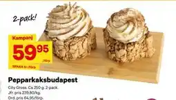 City Gross Pepparkaksbudapest erbjuda