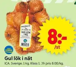 ICA Supermarket ICA Gul lök i nät erbjuda