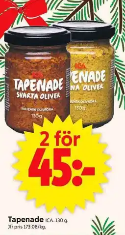 ICA Supermarket ICA Tapenade erbjuda