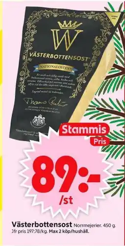 ICA Supermarket Västerbottensost Norrmejerier erbjuda