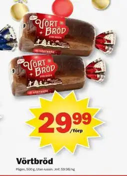 Pekås Vörtbröd erbjuda