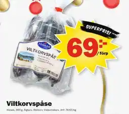 Pekås Viltkorvspåse erbjuda