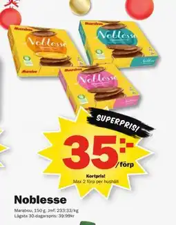 Pekås Noblesse, Medlemspris erbjuda