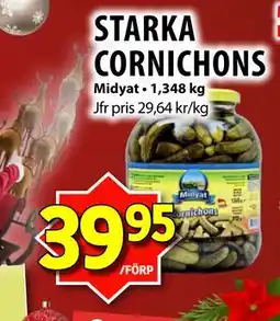 Matvärlden Tensta STARKA CORNICHONS erbjuda