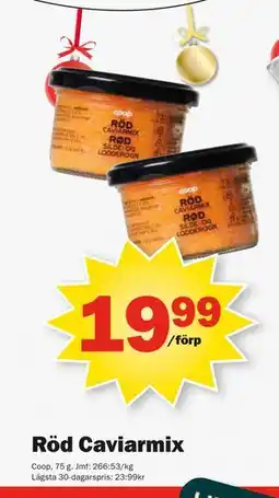 Pekås Röd Caviarmix erbjuda