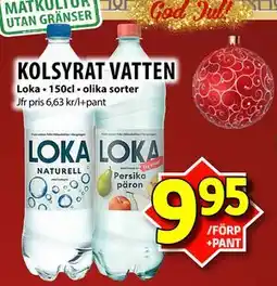 Matvärlden Tensta KOLSYRAT VATTEN erbjuda
